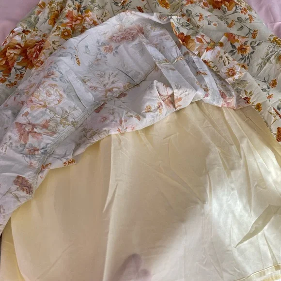 En Saison Grace Midi Floral Sage Green Dress Sz. Small NWT - Picture 13 of 16